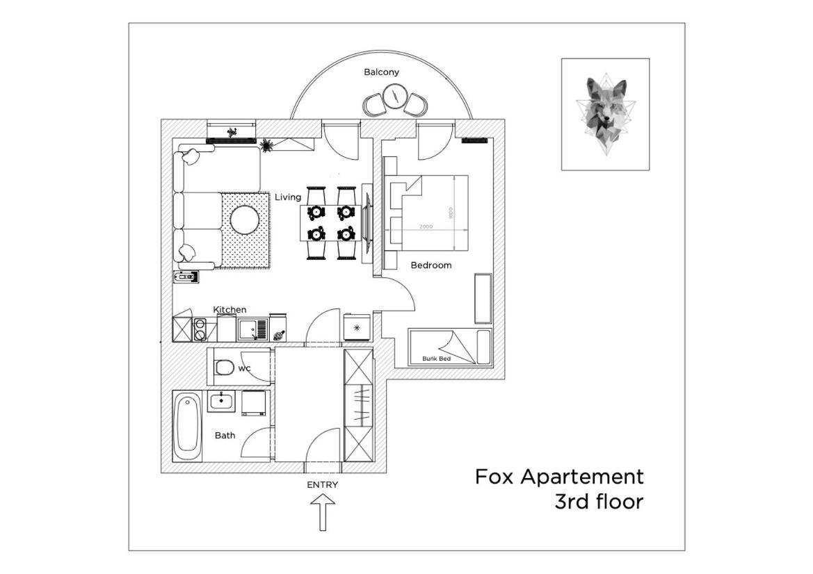 Fox Apartment Jáchymov Exterior foto